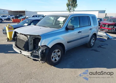 2013 Honda Pilot Lx z USA, uszkodzony, nr VIN 5FNYF3H20DB014478